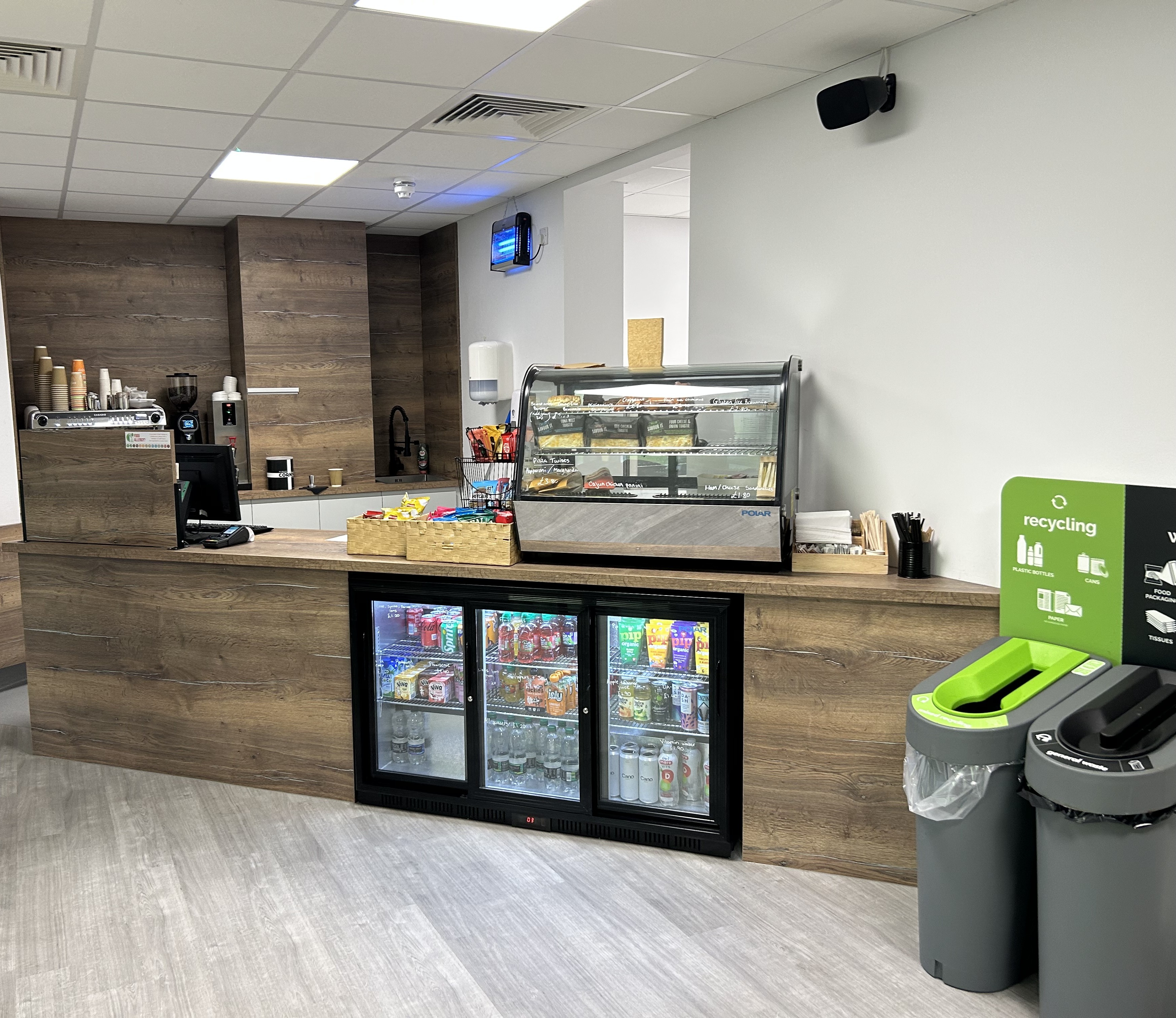 Cafe and refreshment area fit-out